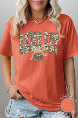 5000-E3131 Football Game Day Camo Graphic Heavy Cotton Tee $9
