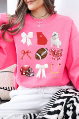 UL180-E3080 Georgia Football Graphic Sweatshirt $20