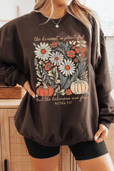 UL180P-E3173 Faith Harvest Graphic Plus Sweatshirt $25