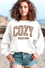 UL180P-E3082 Cozy Season Graphic Plus Sweatshirt $25