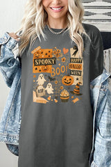 5000-E3084 Halloween collage Graphic Heavy Cotton Tee $9