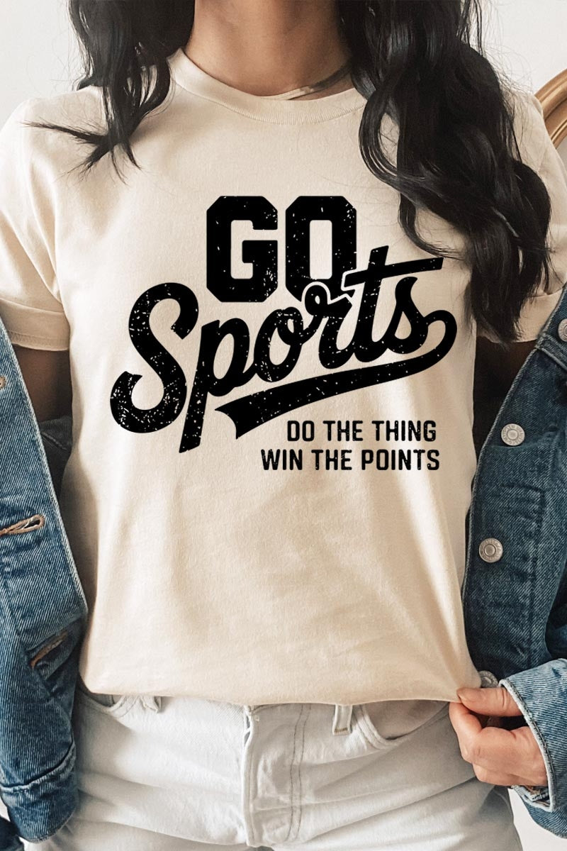 US3001P-E3103 Go Sports Graphic Plus Tee $16