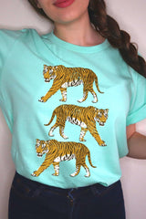 US3001-E3104 Retro Tigers Graphic Tee $12.5