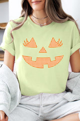US3001P-E3148 Cute Pumpkin Halloween Graphic Plus Tee $16