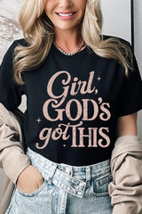 US3001P-E3102 Girl, Godu2019s Got This Graphic Plus Tee $16
