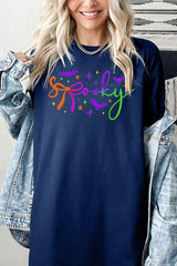 5000P-E3109 Spooky Halloween Graphic Plus Heavy Cotton Tee $12.75