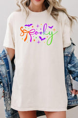 5000-E3109 Spooky Halloween Graphic Heavy Cotton Tee $9