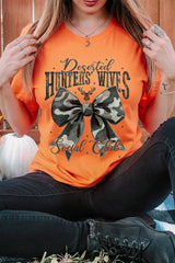 US3001-E3193 Hunters Wives Social Club Graphic Tee $12.5