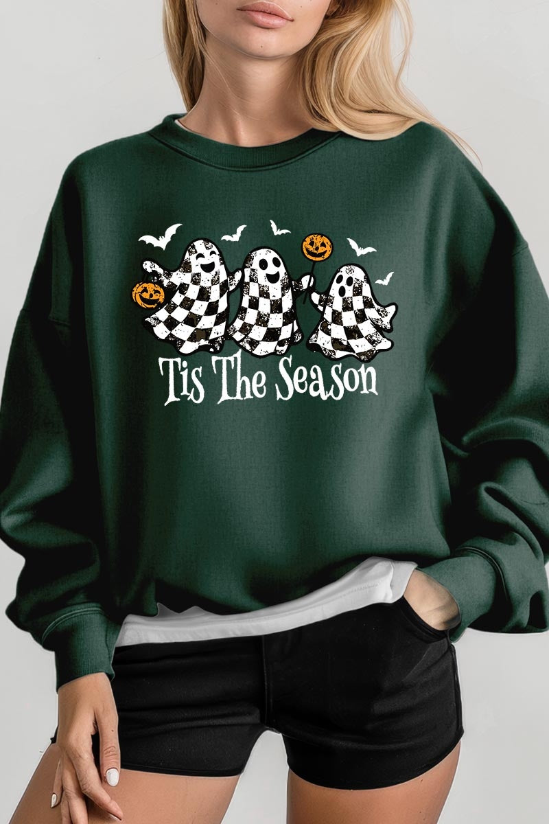 UL180-E3124 Retro Ghosts Graphic Sweatshirt $20
