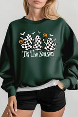 UL180P-E3124 Retro Ghosts Graphic Plus Sweatshirt $25
