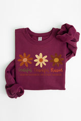 UL180P-E3165 Boho Fall Christian Graphic Plus Sweatshirt $25