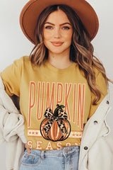 US3001P-E3145 Pumpkin Season Graphic Plus Tee $16