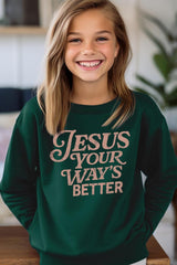 UL180B-E3114Z Christian Kids Graphic Sweatshirt $20