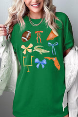 5000-E3078 Florida Football Graphic Heavy Cotton Tee $9