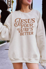 UL180-E3114 Christian Graphic Sweatshirt $20