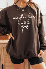 UL180-E3151 Made For Fall Graphic Sweatshirt $20