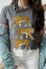 US3001-E3104 Retro Tigers Graphic Tee $12.5