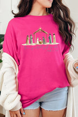 5000P-E3183 Nativity Gift Graphic Plus Heavy Cotton Tee $12.75