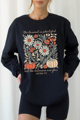 UL240P-E3173 Faith Harvest Graphic Plus Long Sleeve Tee $17
