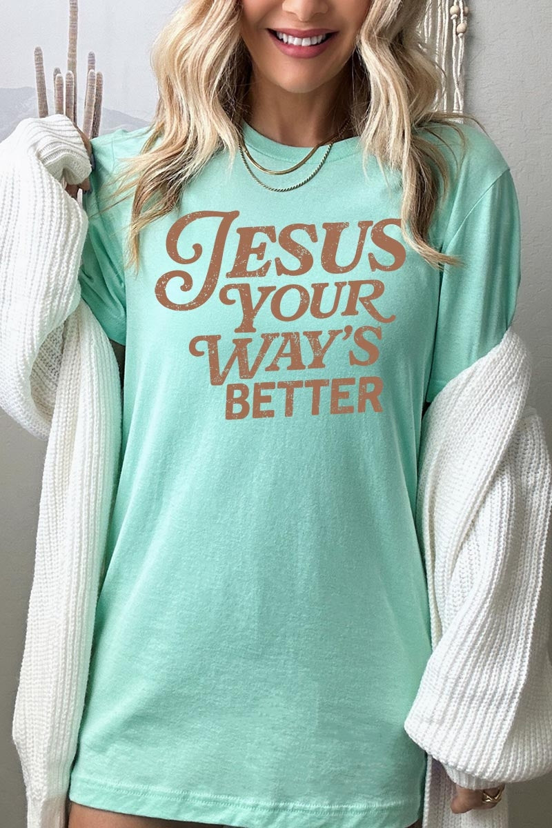 US3001-E3114 Christian Graphic Tee $12.5