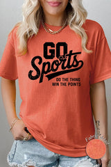 5000-E3103 Go Sports Graphic Heavy Cotton Tee $9