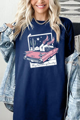 5000-E3098 Play Something Country Graphic Heavy Cotton Tee $9