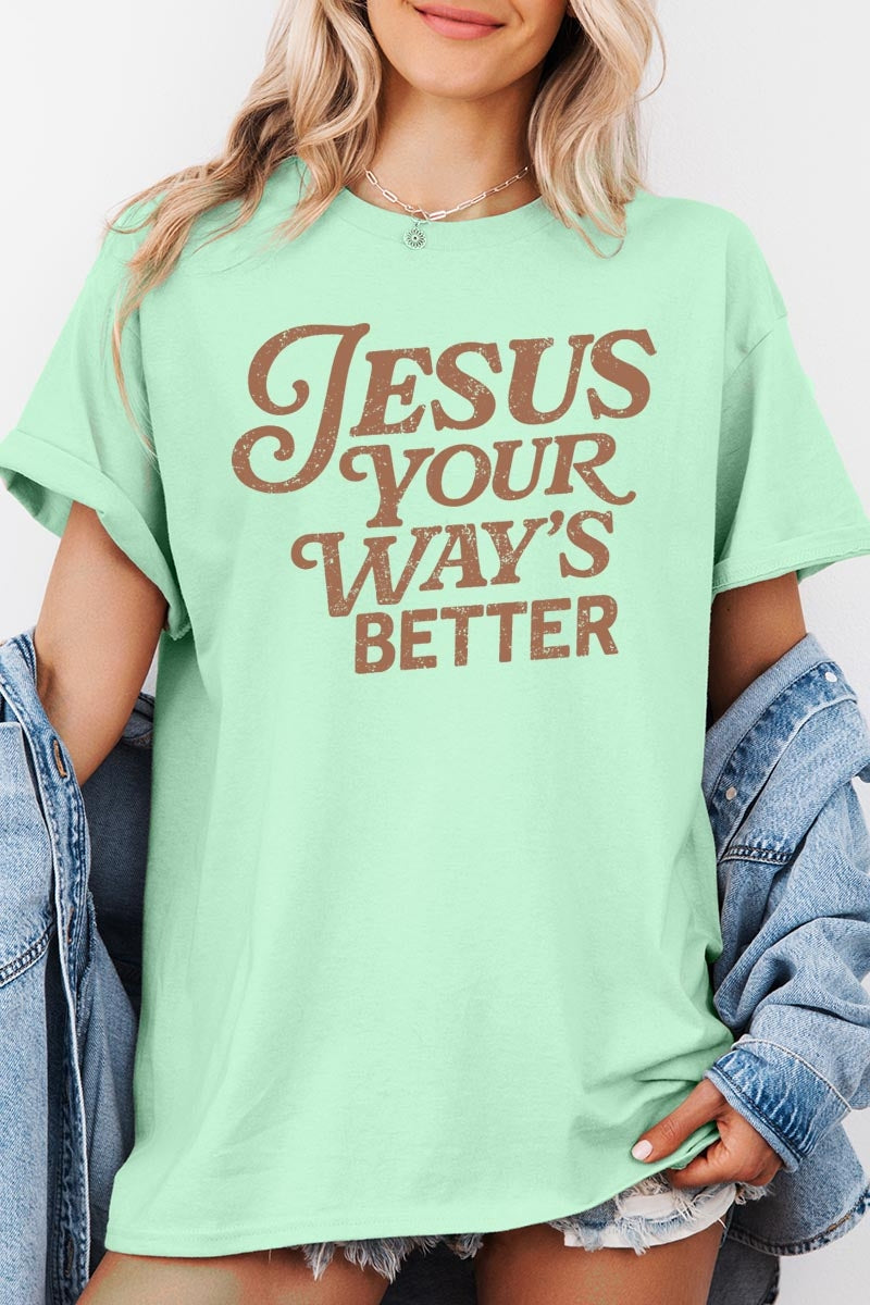 5000P-E3114 Christian Graphic Plus Heavy Cotton Tee $12.75