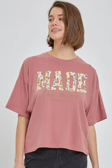CTS-E3068 Made for More Faith Graphic Relaxed Crop Top $11