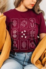US3001P-E3101 Autumn Graphic Plus Tee $16