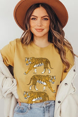 US3001-E3104 Retro Tigers Graphic Tee $12.5