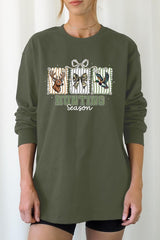 UL240P-E3192 Deer & Duck Hunting Season Graphic Plus Long Sleeve Tee $17
