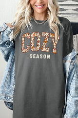 5000-E3082 Cozy Season Graphic Heavy Cotton Tee $9