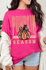 5000P-E3145 Pumpkin Season Graphic Plus Heavy Cotton Tee $12.75