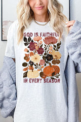 5000P-E3171 Faithful In Every Season Graphic Plus Heavy Cotton Tee $12.75