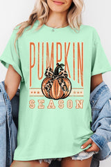 5000P-E3145 Pumpkin Season Graphic Plus Heavy Cotton Tee $12.75