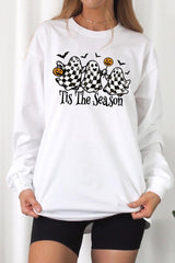 UL240-E3124 Retro Ghosts Graphic Long Sleeve Tee $13.75