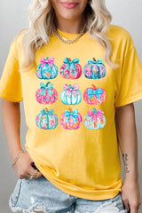 5000-E3137 Coquette Pumpkin Graphic Heavy Cotton Tee $9