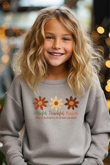UL180B-E3165Z Boho Fall Christian Kids Graphic Sweatshirt $20