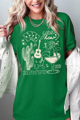5000-E3097 Cowgirl Country Music Graphic Heavy Cotton Tee $9