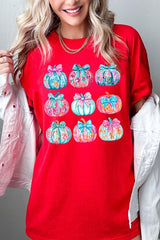 5000-E3137 Coquette Pumpkin Graphic Heavy Cotton Tee $9