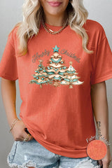 5000-E3185 Howdy Christmas Graphic Heavy Cotton Tee $9