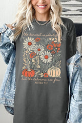 5000-E3173 Faith Harvest Graphic Heavy Cotton Tee $9