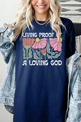 5000P-E3066 Living Proof of Graphic Plus Heavy Cotton Tee $12.75