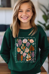 UL180B-E3147Z Christian Fall Kids Graphic Sweatshirt $20