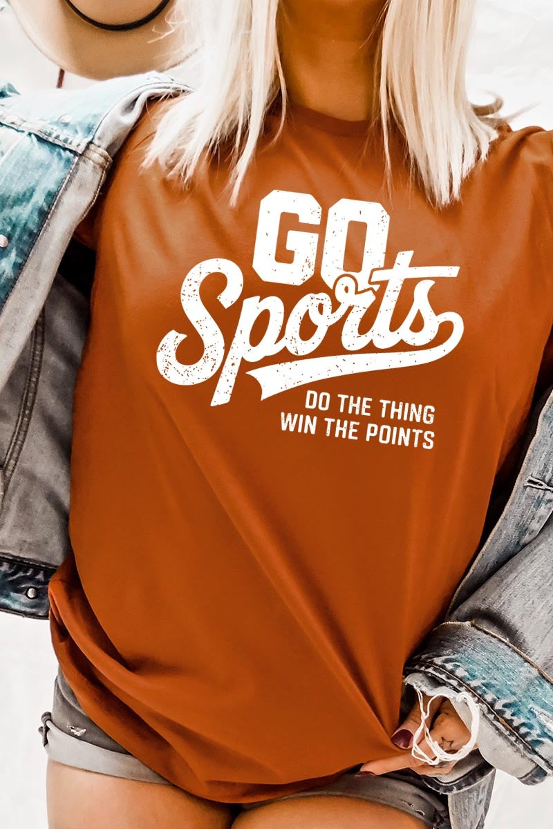 US3001P-E3103 Go Sports Graphic Plus Tee $16