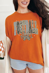 5000-E3132 Camo Football Graphic Heavy Cotton Tee $9