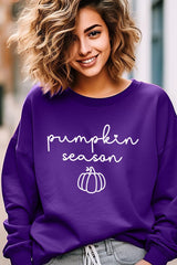 UL180-E3152 Pumpkin Season Graphic Sweatshirt $20