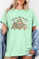 5000P-E3185 Howdy Christmas Graphic Plus Heavy Cotton Tee $12.75
