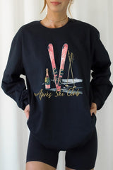 UL240P-E3187 Apres Ski Club Graphic Plus Long Sleeve Tee $17