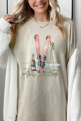 5000P-E3187 Apres Ski Club Graphic Plus Heavy Cotton Tee $12.75